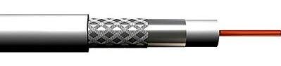 CABLE B4 SOUPLE BLANC - BOBINE 100M - 11VATC