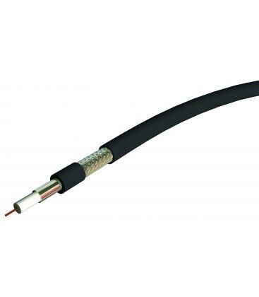 CABLE COAXIAL 6.8MM 17DB/800MHZ NOIR PHYSIQUE 100 M - 17PATCAPHB1