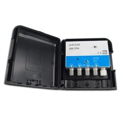 PREAMPLIFICATEUR 2 ENTREES UHF, DAB-FM 32dB Cx 21-48 LTE - 2 SORTIES - AM296