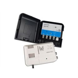 KIT PREAMPLIFICATEUR 5G 2E U + DAB-FM 32DB 2S + ALIMENTATION - (C21-48) - BO296