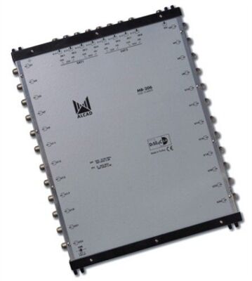 *COMMUTATEUR AUTONOME 9E/24S ALCAD DiSEqC 2.0, BANDE TERRESTRE ACTIVE - MB206