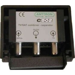COUPLEUR TV/SAT HAUTE REJECTION ETANCHE ANTTRON C502
