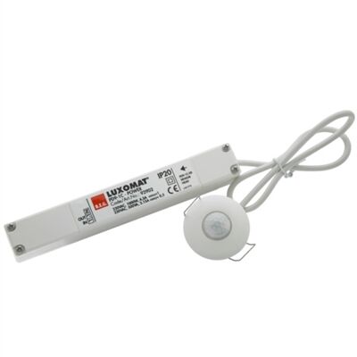 MINI D&Eacute;TECTEUR MOUVEMENT ENCASTR&Eacute; 360� 1 CANAL IP20 BLANC PD9-1C - 92902