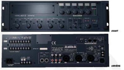 AMPLIFICATEUR MELANGEUR 5 ZONES - 240W 19 POUCES 3U - ACBAM240RJ