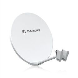 ANTENNE SATELLITE 100CM FIBRE MS BLANC V2 SANS LNB - 0140880