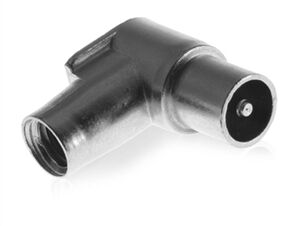 CONNECTEUR A VISSER TV/IEC MALE COUDE 90� - 0144787R13