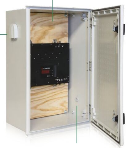 COFFRET PR&Eacute;-EQUIP MINIPOL MN863-2P H800xL600xP300 IP54 IK10 PLAQUE BOIS- 0145206