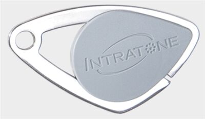 BADGE ELECTRONIQUE MIFARE INOX COULEUR GRIS - 08-0102