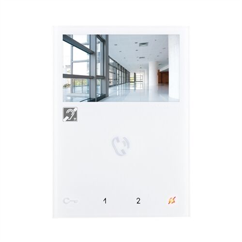 MONITEUR MINI ECRAN 4.3" 16/9 MAIN LIBRE TACTILE BOUCLE MAGNETIQUE - 6721W/BM