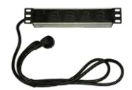 PANNEAU DE DISTRIBUTION 19 POUCES 1U 8PC AVEC VOYANT LUMINEUX- R1-PA08E01SBC2