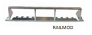 *RAIL SUPPORT RJ45 - 2 MODULES DE 4 PORTS ET 1 MODULE DE 2 - RAILMOD