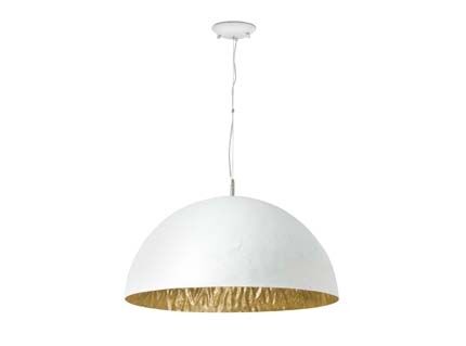 SUSPENSION MAGMA-P 3 x E27 MAX 60W BLANC EXT / OR INT FIBRE DE VERRE - 28399