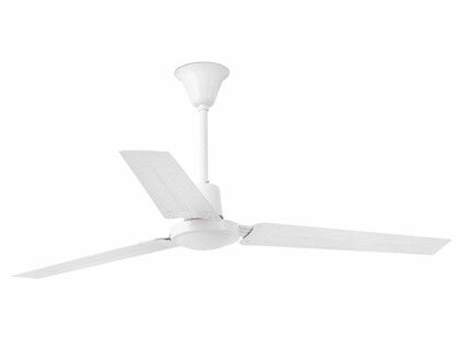 VENTILATEUR INDUS 3 PALES �140CM IP20 ACIER BLANC - 33001