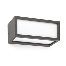APPLIQUE TEJO 1 x E27 MAX 15W LED IP54 CLASSE I GRIS FONCE - 70573