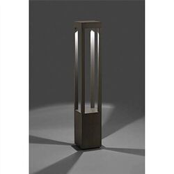 POTELET LED AGRA 10W 3000K 420LM IP54 CLASSE I GRIS FONCE - 70753