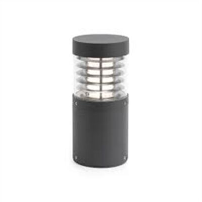 BORNE LED GIZA 15W 3000K 500LM IP54 CLASSE I GRIS FONCE / OPALE 265MM - 70767
