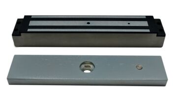 VENTOUSE EM ACIER INOX ENCASTREE 600 lbs 12/24V DC NF S 61-937 - EMMS60035