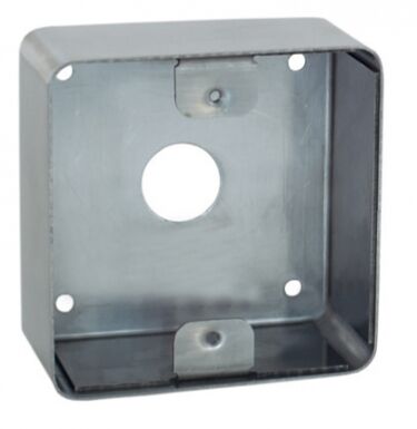 BOITIER SAILLIE ACIER 82,5 x 82,5 x 48/52mm POUR PLAQUE SSP225VGK/T25 - SSH202