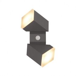 APPLIQUE MURALE LED ORIENT. + DET.13W - IP54 - 770 LM - 3000K - 67815
