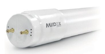 TUBE LED T8 18W 4000K 1900LM - 1200MM PHASE / NEUTRE COT&Eacute;S OPPOS&Eacute;S - 7599