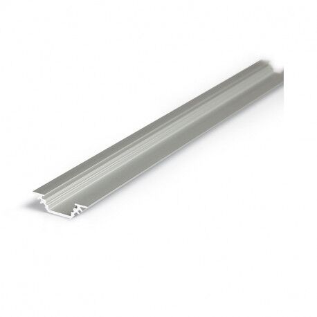 PROFILE ANGLE 45� ALUMINIUM ANODIS&Eacute; LONG 1M (25 x 10MM) (sans diffuseur) - 9802