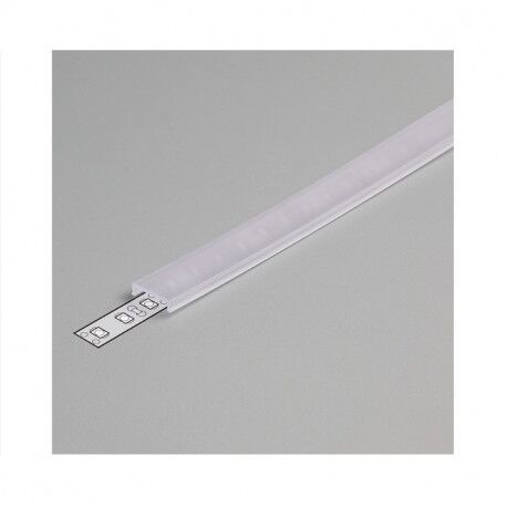 DIFFUSEUR CLIP TRANSPARENT 15,4MM POUR PROFILE LED 2M - 9856