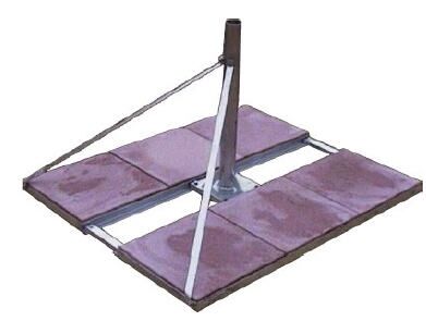 ROOF PALETTE D.60MM - 1270x1520 - EMPLACEMENT 6 DALLES 50 x 50cm - 4500