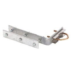 FIXATION BALCON L 250MM DEP 100MM + CONTRE PLAQUE 200MM L'UNITE - 691