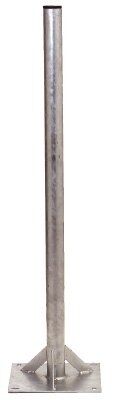 PIED DE TERRASSE �50MM HAUTEUR 1M RENFORC&Eacute; BASE 250x250mm - 705010