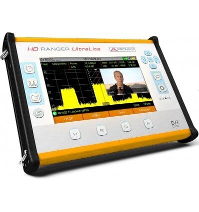 MESUREUR DE CHAMP TV&Sat SD/HD, MPEG-2/4, DVB-T/C/S/T2/C2/S2 - HDRANGERULTRALITE