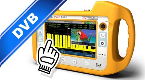 MESUREUR TV&SAT HD-MPEG-2/4 DVB-T/C/S/T2/C2/S2 HDMI-Entr&eacute;e A-V- WIFI - RANGERNEO