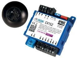 KIT MICRO CENTRALE VIGIK 1 PORTE CV1S2 + T25VK2 - KCV1S2