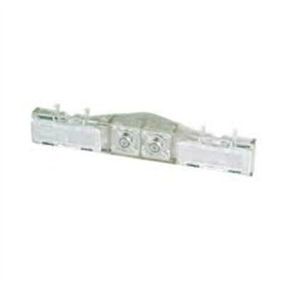 PORTE ETIQUETTE DOUBLE POUR PLAQUE SERIE 655 2 OU 4 RANGEES