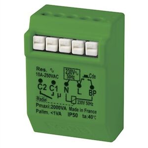 TELERUPTEUR 2000W AVEC NEUTRE 10A FILAIRE - MTR2000ERP