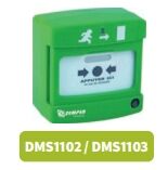 DECLENCHEUR MANUEL CONTACT VERT - DMS1102