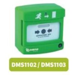 DECLENCHEUR MANUEL CONTACT VERT - DMS1102