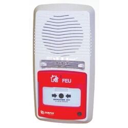 TABLEAU ALARME D'INCENDIE TYPE 4 A PILES - TA41400