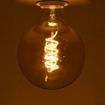 AMPOULE LED E27 4W GOLDEN FILAMENT SPIRALE G95 2700K 160LM - 71530