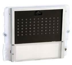 MODULE AUDIO 1 BOUTON D'APPEL IKALL FA&Ccedil;ADE NOIRE - 33401