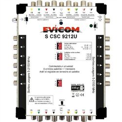 COMMUTATEUR UNIVERSEL CASCADABLE / TERMINAL 9 IN 12 OUT - SCSC9212U