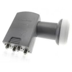 LNB UNIVERSEL QUAD Gain : 56-60dB Facteur bruit 0,1dB LNB404 - 0914799R13