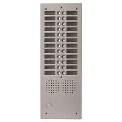 PLATINE AUDIO HAUT-RISQUE 2 RANGEE 24 BP - UHR2024