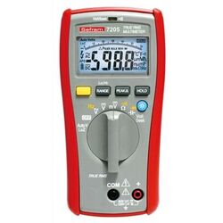 MULTIMETRE NUMERIQUE PORTABLE 6000 POINTS DE MESURE AVEC BARGRAPHE - 7205