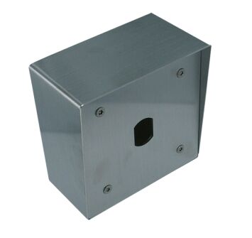 BOITIER SAILLIE INOX POUR BOUTONS POUSSOIR BP08L/BP208L/BP30- BOIT/SAILLIE/BP08L