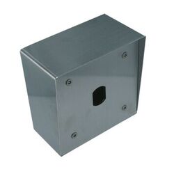 BOITIER SAILLIE INOX POUR BOUTONS POUSSOIR BP08L/BP208L/BP30- BOIT/SAILLIE/BP08L