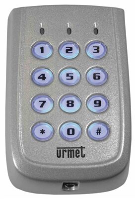 CLAVIER CODE ANTI-VANDALE ZAMAK SAILLIE 12 TOUCHES 100 CODES - 141212