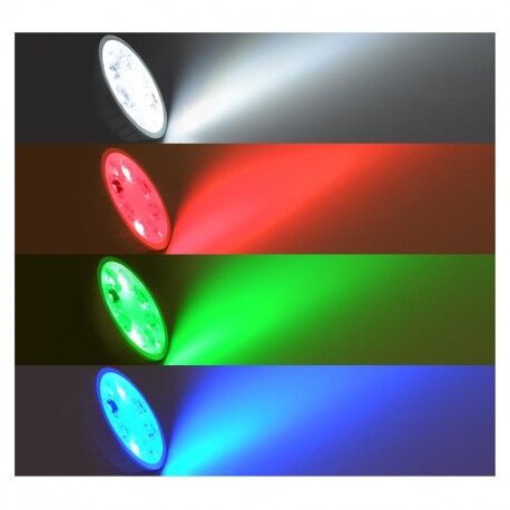 AMPOULE LED GU5.3 RGB + BLANC 25� - 78391