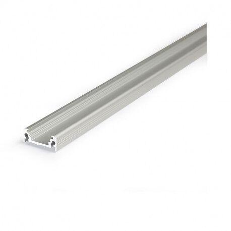 PROFILE PLAT ALUMINIUM ANODISE LONG 2M (20 x10MM) (sans diffuseu - 9831