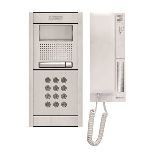 KIT AUDIO NEXA ALU (4+N) 1 BP + CLAVIER A CODE - A ENCASTRER - GN4113AL