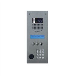 PLATINE AUDIO / VIDEO GB2 INOX A DEFILEMENT AVEC CALVIER HEXACT - GTO6220/HGB2